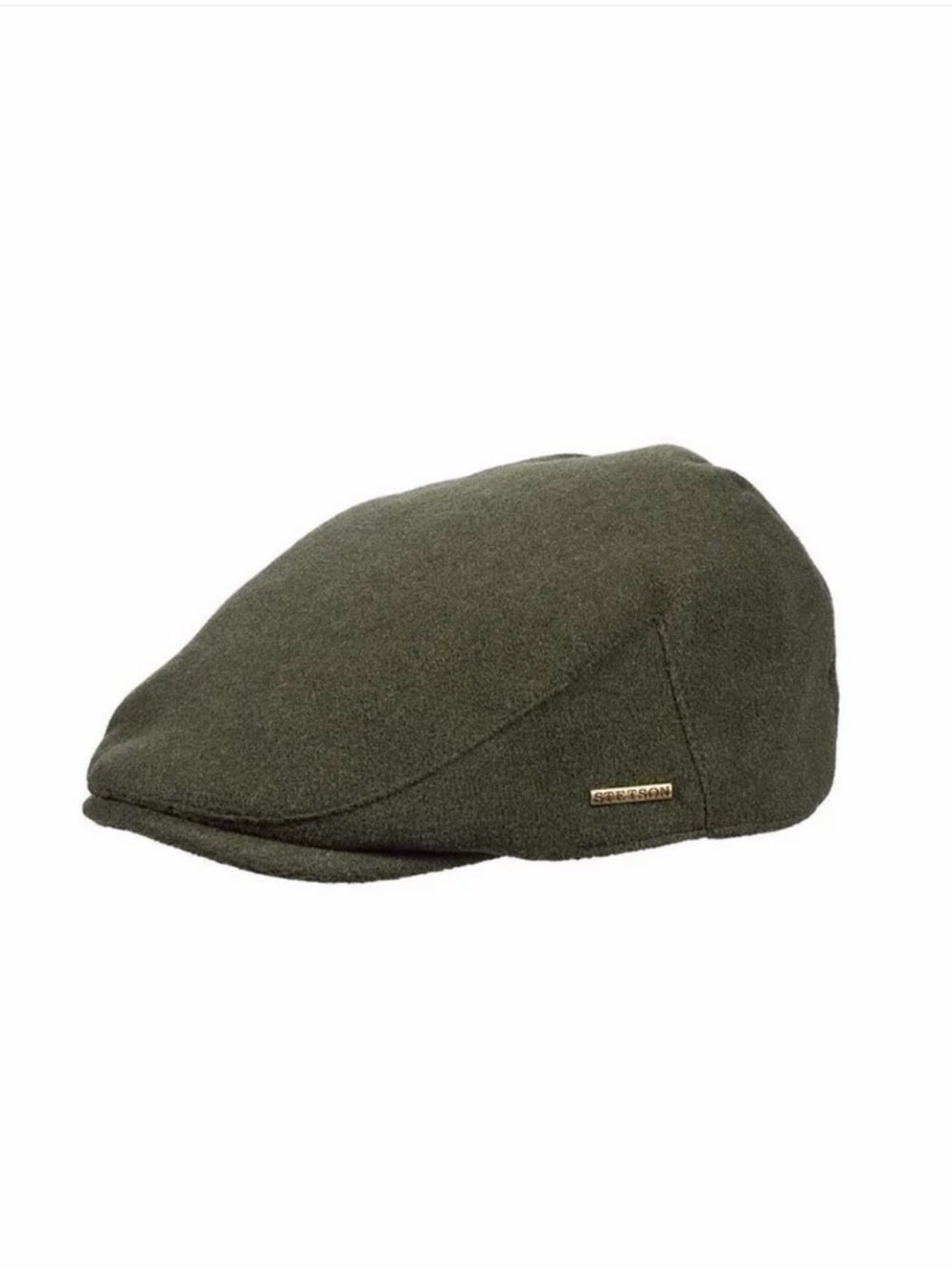 Stetson dark green wool cap